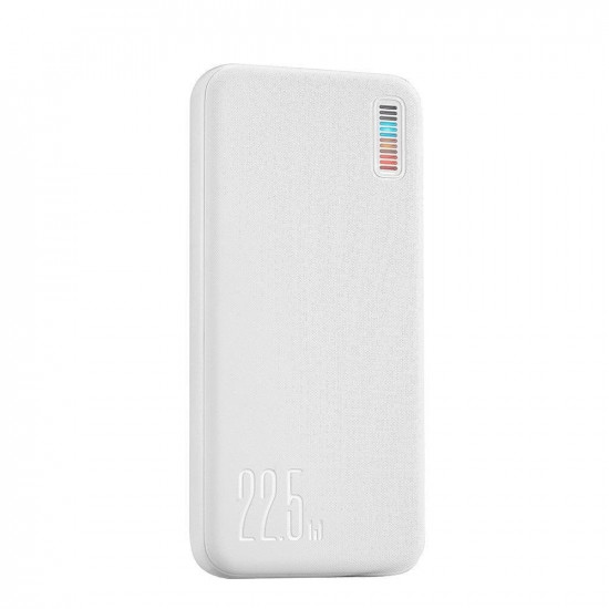 Joyroom QP194 Dazzling Series 22,5W Power Bank 10000mAh 2xUSB Ports and Type-C for Smartphones - White