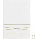 Navaris Πίνακας Ανακοινώσεων από Βελούδο - 44 x 30 cm - White - 52630.1.02