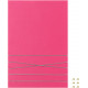 Navaris Πίνακας Ανακοινώσεων από Βελούδο - 44 x 30 cm - Bright Pink / Silver - 52630.1.238