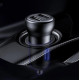Baseus S-16 Overseas Edition Bluetooth 5.0 FM Transmitter για Αναπαραγωγή Μουσικής / Κλήσεις και Φορτιστής Αυτοκινήτου - Black - CCMT000201