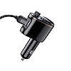 Baseus S-06 Overseas Edition για Αναπαραγωγή Μουσικής / Handsfree Κλήσεις / Φόρτιση Κινητών στο Αυτοκίνητο - Black