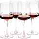 Navaris Σετ με 4 Ποτήρια Κρασιού - Διάφανα - 56212.03