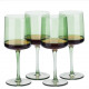 Navaris Σετ με 4 Ποτήρια Κρασιού - ‎Mint Green - 56212.05