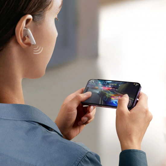 Joyroom Funpods Bluetooth 5.3 - Ασύρματα ακουστικά για Κλήσεις / Μουσική - White - JR-FB2