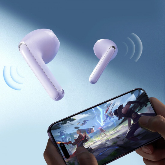 Joyroom Funpods TWS Bluetooth 5.3 - Ασύρματα ακουστικά για Κλήσεις / Μουσική - Purple - JR-FB1