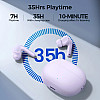 Joyroom Funpods TWS Bluetooth 5.3 - Ασύρματα ακουστικά για Κλήσεις / Μουσική - Purple - JR-FB3