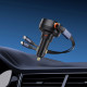 Baseus Enjoyment Pro Φορτιστής Αυτοκινήτου με Θύρα Type-C και Ενσωματωμένα Καλώδια Type-C και Lightning 60W - Black - C00057802111-00