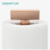Navaris Βάση για Χαρτί Κουζίνας με Μαρμάρινη Βάση - Design Elegant - ‎White / Bronze - 61942.01
