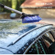 Navaris Βούρτσα Πλυσίματος Αυτοκινήτου με Ρυθμιζόμενη Λαβή και Υποδοχή για Λάστιχο Νερού - Blue - 61697.01