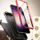 Supcase Samsung Galaxy S24 Unicorn Beetle Pro 2 Σκληρή Θήκη με Προστασία Οθόνης και Stand - Red