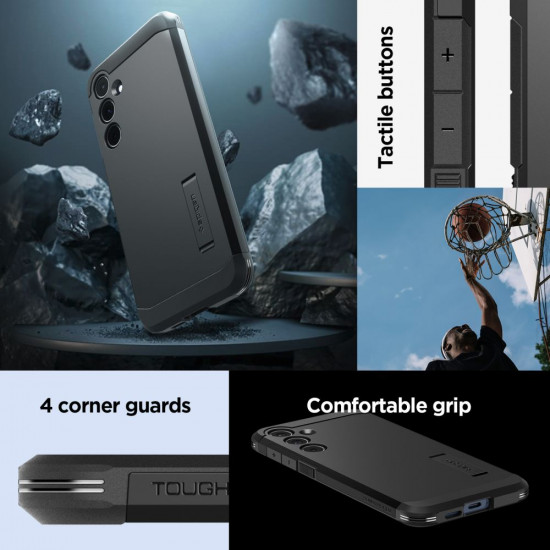 Spigen Samsung Galaxy A55 5G Tough Armor Σκληρή Θήκη - Black