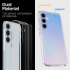 Spigen Samsung Galaxy A35 5G Σκληρή Θήκη με Πλαίσιο Σιλικόνης Ultra Hybrid - Crystal Clear