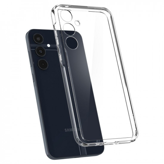 Spigen Samsung Galaxy A35 5G Σκληρή Θήκη με Πλαίσιο Σιλικόνης Ultra Hybrid - Crystal Clear