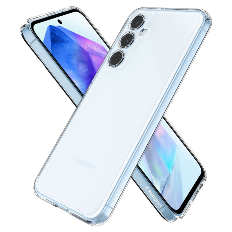 Spigen Samsung Galaxy A55 5G Σκληρή Θήκη με Πλαίσιο Σιλικόνης Ultra Hybrid - Crystal Clear Spigen Samsung Galaxy A55 5G Σκληρή Θήκη με Πλαίσιο Σιλικόνης Ultra Hybrid - Crystal Clear