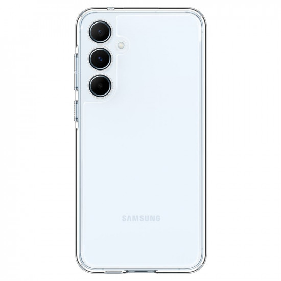 Spigen Samsung Galaxy A55 5G Σκληρή Θήκη με Πλαίσιο Σιλικόνης Ultra Hybrid - Crystal Clear