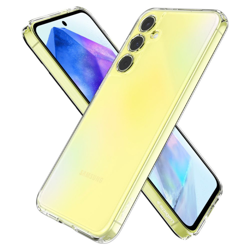 Spigen Samsung Galaxy A55 5G Σκληρή Θήκη με Πλαίσιο Σιλικόνης Ultra Hybrid - Crystal Clear Spigen Samsung Galaxy A55 5G Σκληρή Θήκη με Πλαίσιο Σιλικόνης Ultra Hybrid - Crystal Clear