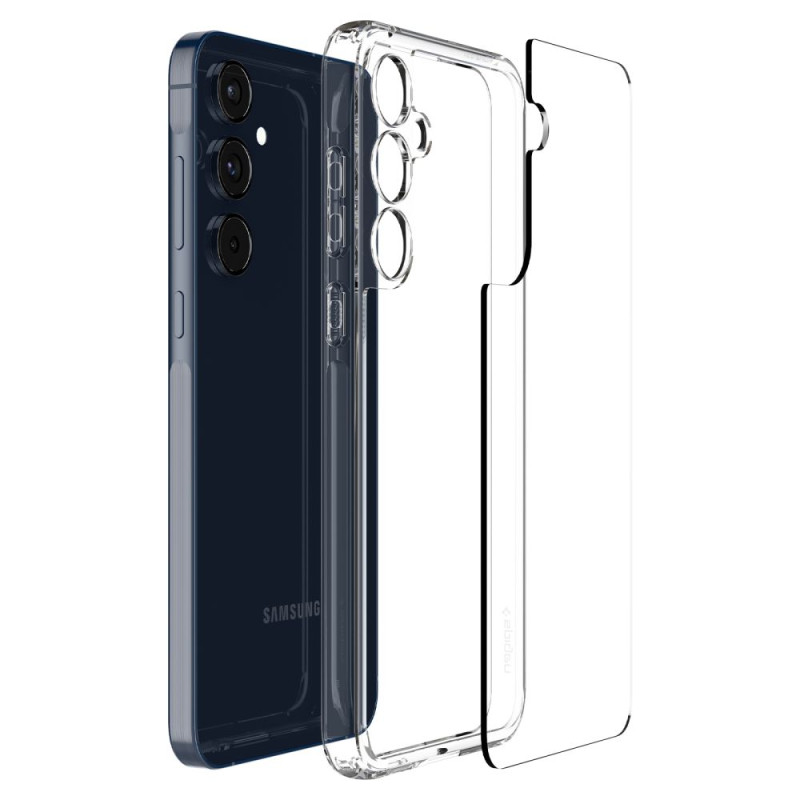 Spigen Samsung Galaxy A55 5G Σκληρή Θήκη με Πλαίσιο Σιλικόνης Ultra Hybrid - Crystal Clear Spigen Samsung Galaxy A55 5G Σκληρή Θήκη με Πλαίσιο Σιλικόνης Ultra Hybrid - Crystal Clear