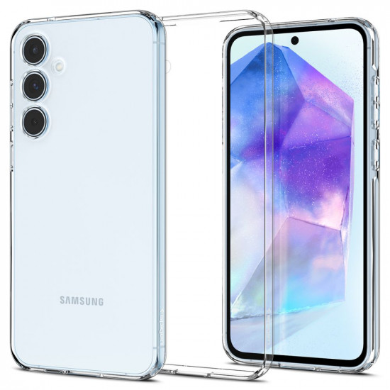 Spigen Samsung Galaxy A55 5G Liquid Crystal Θήκη Σιλικόνης - Crystal Clear