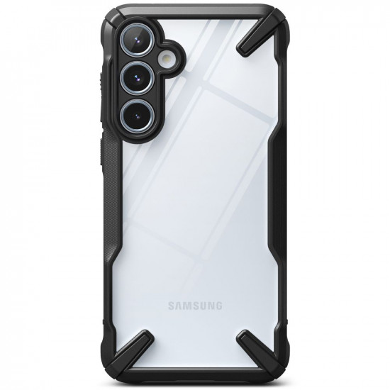 Ringke Samsung Galaxy A35 5G Fusion X Σκληρή Θήκη με Πλαίσιο Σιλικόνης - Black