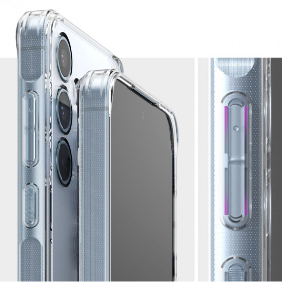 Ringke Samsung Galaxy A35 5G Fusion Σκληρή Θήκη με Πλαίσιο Σιλικόνης - Διάφανη