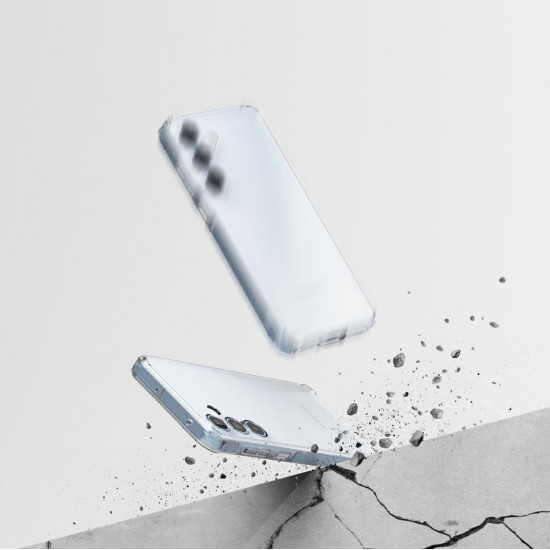 Ringke Samsung Galaxy A35 5G Fusion Σκληρή Θήκη με Πλαίσιο Σιλικόνης - Διάφανη