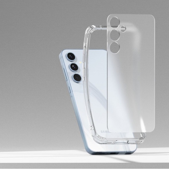 Ringke Samsung Galaxy A55 5G Fusion Σκληρή Θήκη με Πλαίσιο Σιλικόνης - Ματ Ημιδιάφανη