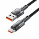 Tech-Protect UltraBoost 66W 6A - Καλώδιο Δεδομένων και Φόρτισης USB to Type-C - 3m - Grey