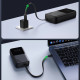 Joyroom JR-PBC06 Mini PowerBank 10000mAH 30W με Ενσωματωμένα Καλώδια Type-C / Lightning και 1 θύρα Type-C και 1 Θύρα USB - Black
