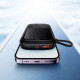 Baseus Qpow Pro Overseas Edition Digital 20W Power Bank 10000mAh με 1 Θύρα USB και 1 Θύρα Type-C και Ενσωματωμένο Καλώδιο Lightning - Black - PPQD060001