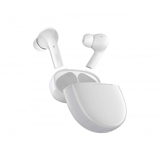 QCY T18 MeloBuds TWS aptX Adaptive Bluetooth 5.2 - Ασύρματα ακουστικά για Κλήσεις / Μουσική - White