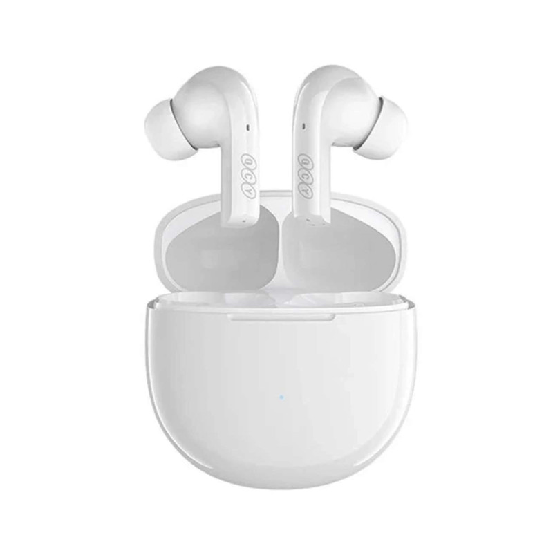 QCY T18 MeloBuds TWS aptX Adaptive Bluetooth 5.2 - Ασύρματα ακουστικά για Κλήσεις / Μουσική - White