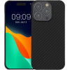 Kalibri iPhone 15 Pro Σκληρή Θήκη Aramid Fiber Body Armor - Black Matte - KLB000026EZ001C