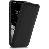 Kalibri iPhone 15 Pro Max Θήκη Flip από Γνήσιο Δέρμα - Black - KLB000026FK001C