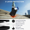 Kalibri iPhone 15 Pro Θήκη Σιλικόνης Rubberized TPU - Black 