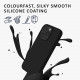 Kalibri iPhone 15 Pro Θήκη Σιλικόνης Rubberized TPU - Black 