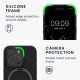 Kalibri iPhone 15 Pro Θήκη Σιλικόνης με MagSafe / Stand - Black