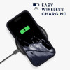 Kalibri iPhone 15 Pro Θήκη Σιλικόνης με MagSafe / Stand - Dark Blue