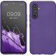 KW Samsung Galaxy A54 5G Θήκη Σιλικόνης TPU - Metallic Blue Purple