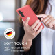 KW Samsung Galaxy A54 5G Θήκη Σιλικόνης TPU - Neon Coral