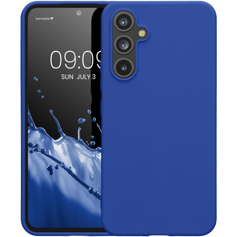 KW Samsung Galaxy A54 5G Θήκη Σιλικόνης TPU - Baltic Blue