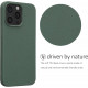 Kalibri iPhone 15 Pro Max Θήκη Σιλικόνης TPU με Ανακυκλώσιμο και Βιοδιασπώμενο Υλικό - Fir Green