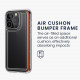 KW iPhone 15 Pro Air Cushion Θήκη Σιλικόνης TPU - Διάφανη