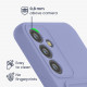 KW Samsung Galaxy A54 5G Θήκη Σιλικόνης TPU με Υποδοχή για Κάρτα - Lavender