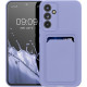 KW Samsung Galaxy A54 5G Θήκη Σιλικόνης TPU με Υποδοχή για Κάρτα - Lavender