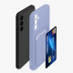 KW Samsung Galaxy A34 5G Θήκη Σιλικόνης TPU με Υποδοχή για Κάρτα - Lavender