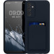 KW Samsung Galaxy A14 5G Θήκη Σιλικόνης TPU με Υποδοχή για Κάρτα - Dark Blue