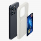 KW iPhone 14 Pro Θήκη Σιλικόνης TPU με Υποδοχή για Κάρτα - White