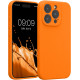 KW iPhone 15 Pro Θήκη Σιλικόνης Rubberized TPU - Fruity Orange