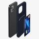 KW iPhone 15 Θήκη Σιλικόνης TPU με Υποδοχή για Κάρτα - Dark Blue