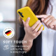 KW Samsung Galaxy A15 4G / A15 5G Θήκη Σιλικόνης Rubberized TPU - Bright Yellow